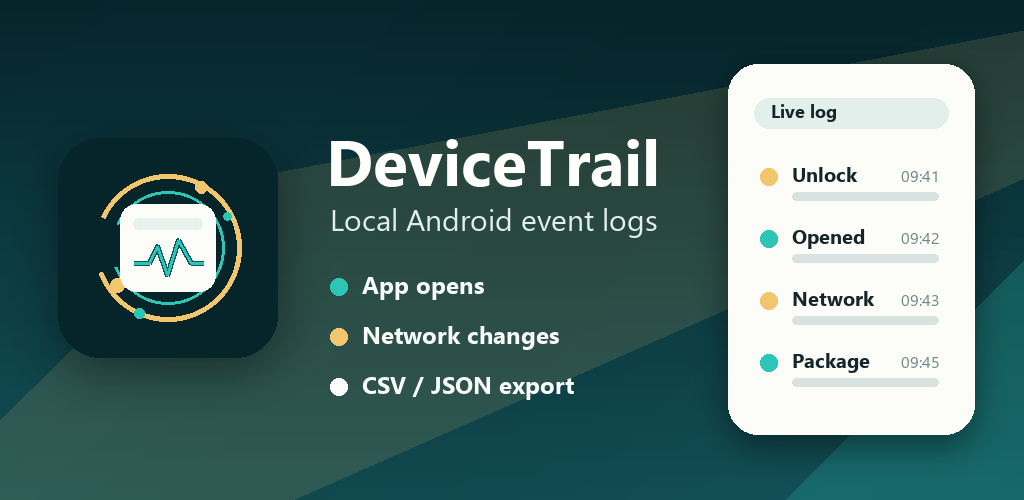 DeviceTrail: Event Logger