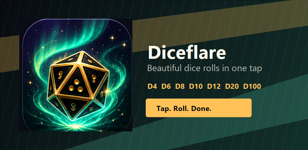 Diceflare: Dice Roller