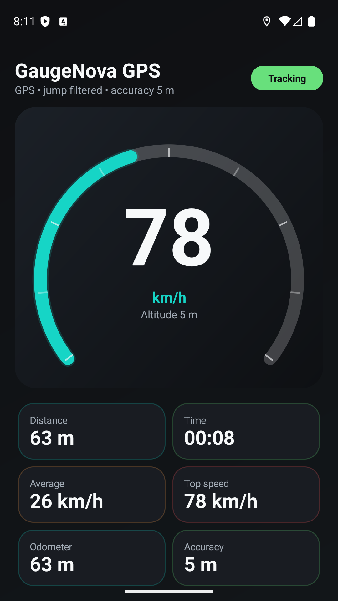 GaugeNova GPS Speedometer - 스크린샷 2