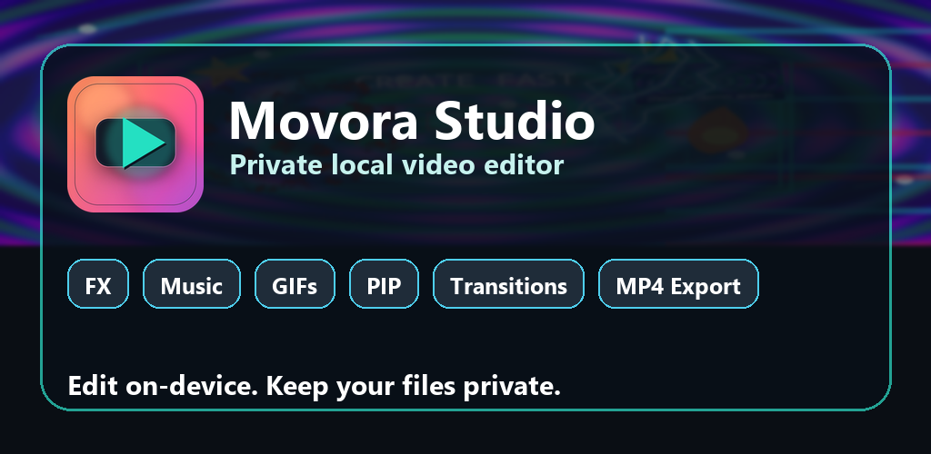Movora Studio Video Editor