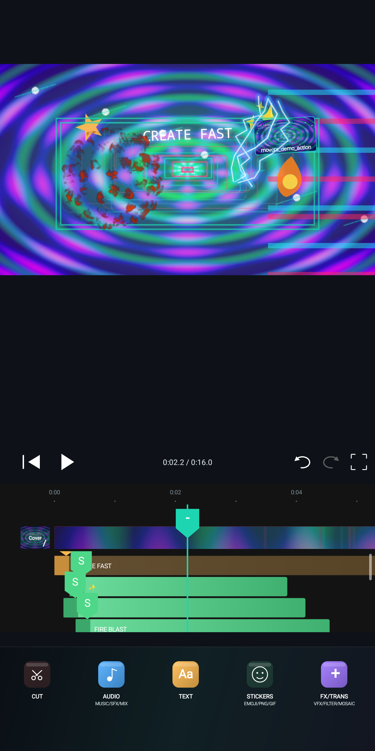 Movora Studio Video Editor - snímek obrazovky 2