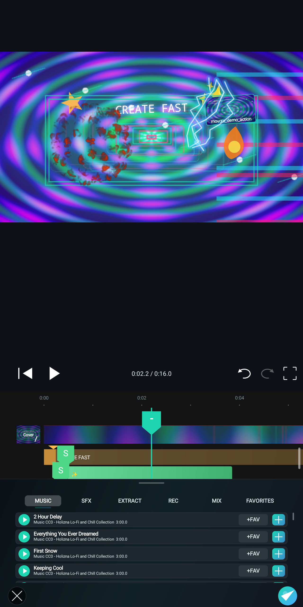 Movora Studio Video Editor - snímek obrazovky 3