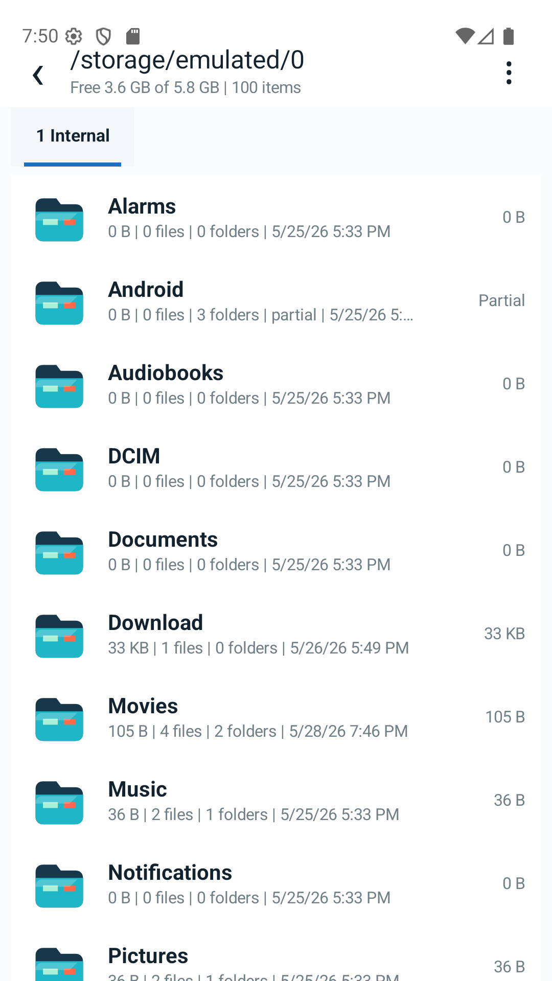 Pure File: File Manager - snímek obrazovky 1