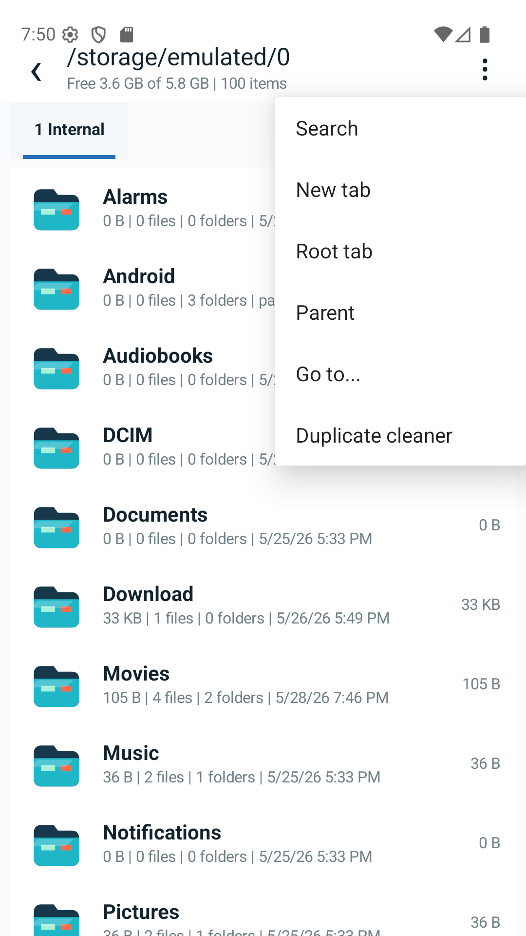 Pure File: File Manager - snímek obrazovky 2