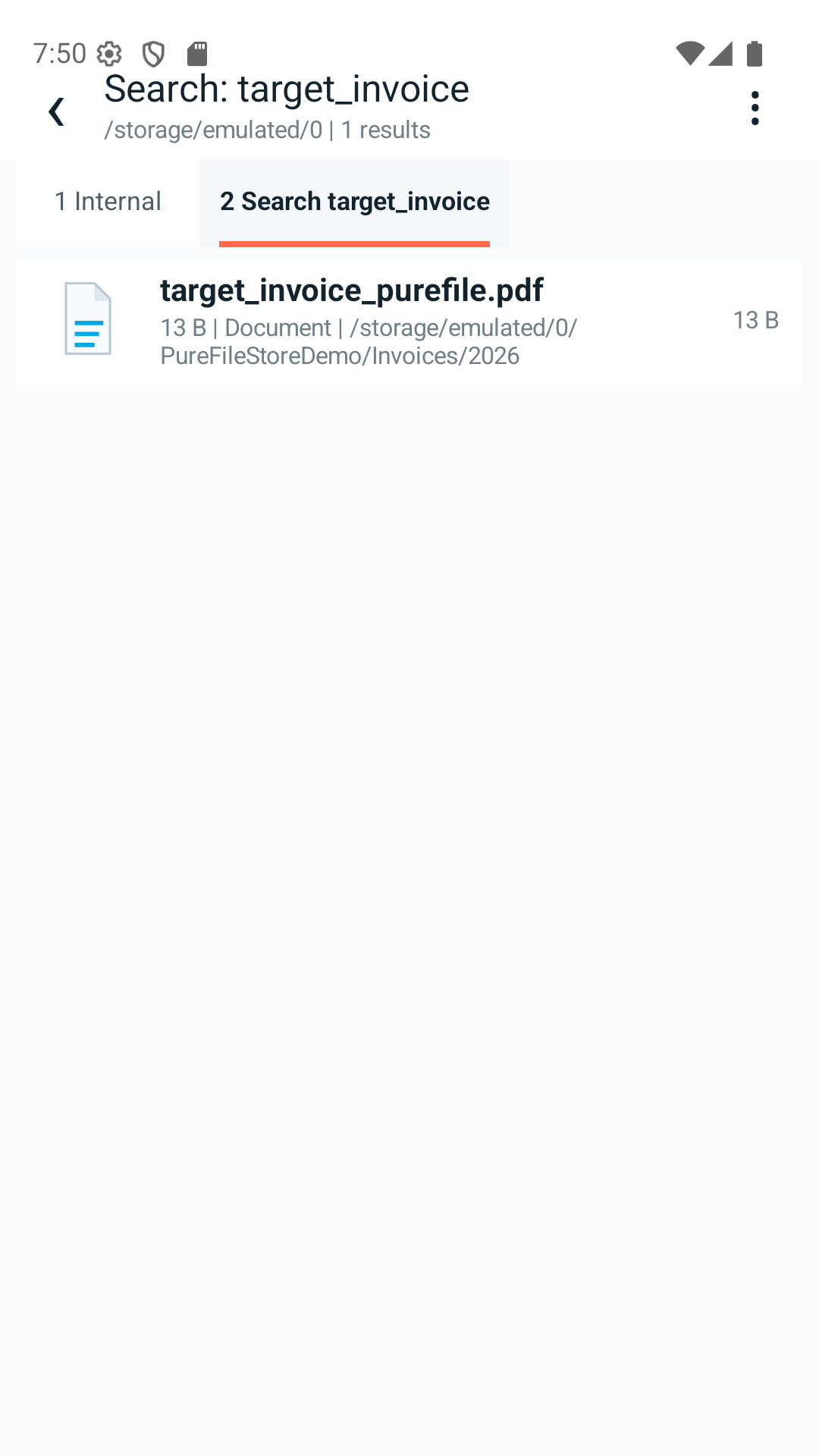 Pure File: File Manager - snímek obrazovky 3