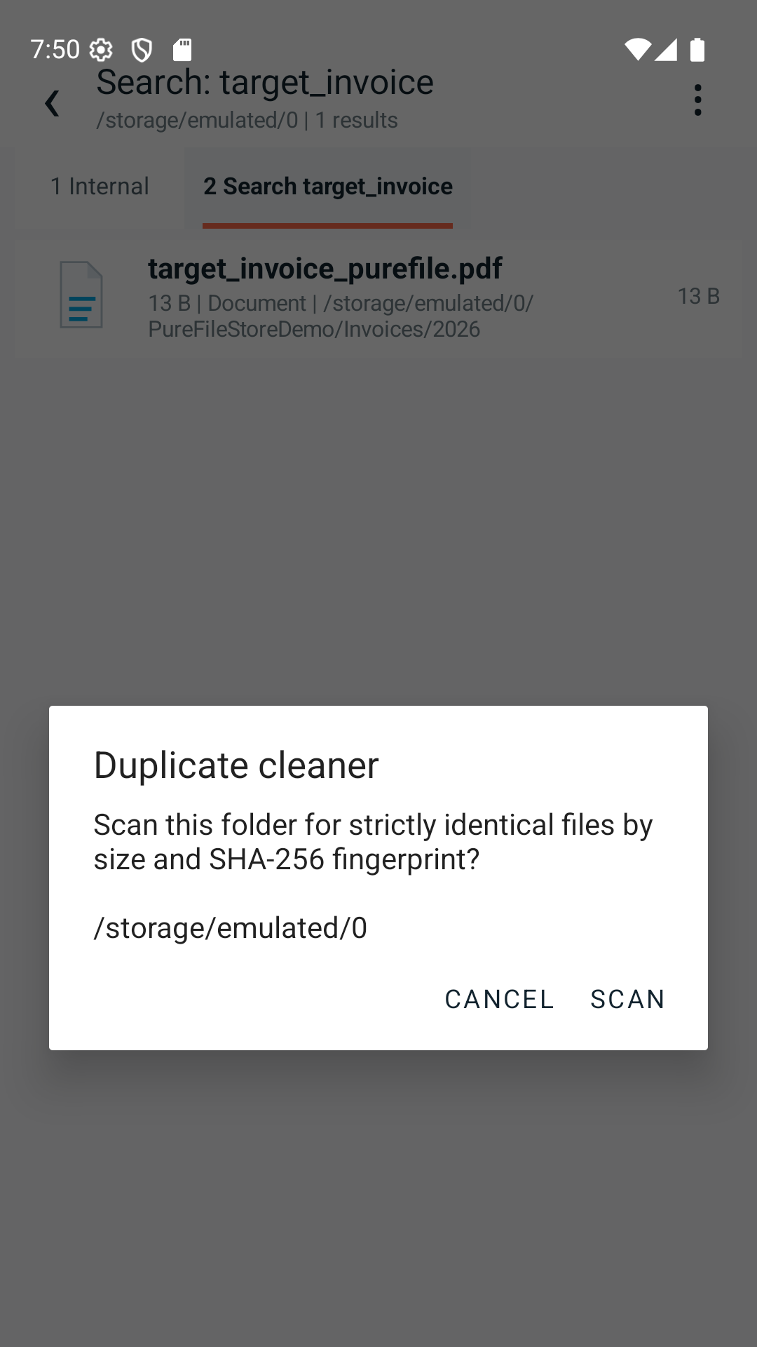 Pure File: File Manager - snímek obrazovky 4