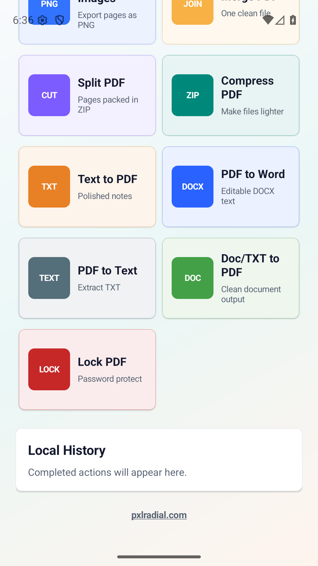 PurePDF: PDF Reader & Tools - اسکرین شات 2